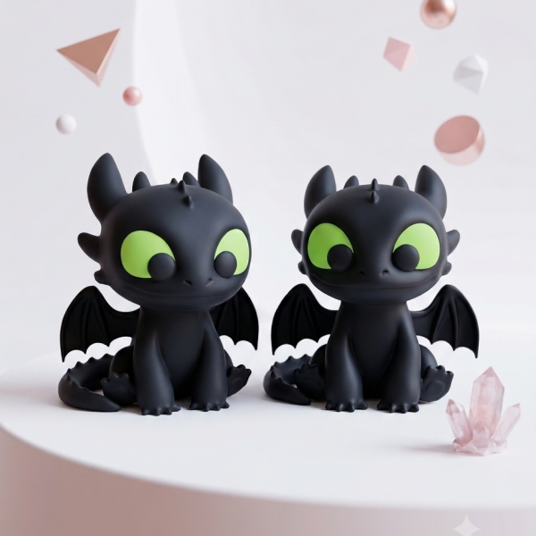 فیگور Toothless (Night Fury) (بی دندون)
